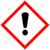 Hazard symbol exclamation mark